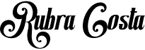 preview image of the Rubra Costa font