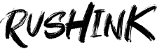 preview image of the Rushink font