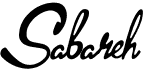 preview image of the Sabareh font