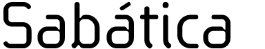 preview image of the Sabática font