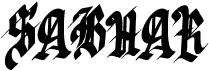 preview image of the Sabhar font