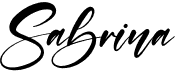 preview image of the Sabrina font