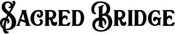 preview image of the Sacred Bridge font