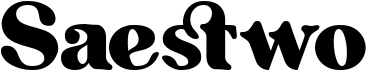 preview image of the Saestwo font