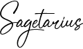 preview image of the Sagetarius font