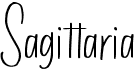 preview image of the Sagittaria font