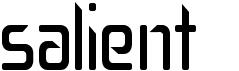 preview image of the Salient font