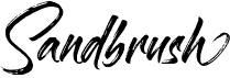 preview image of the Sandbrush font