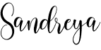 preview image of the Sandreya font
