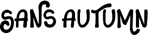 preview image of the Sans Autumn font