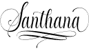 preview image of the Santhana font