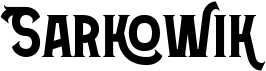 preview image of the Sarkowik font