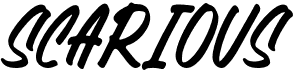 preview image of the Scarious font