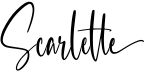 preview image of the Scarlette font