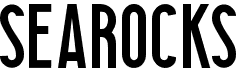 preview image of the Searocks font