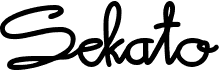 preview image of the Sekato font