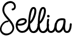 preview image of the Sellia font