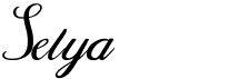 preview image of the Selya font