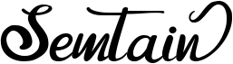 preview image of the Semtain font