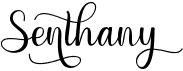 preview image of the Senthany font