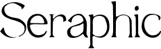 preview image of the Seraphic font