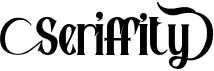 preview image of the Seriffity font