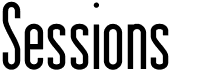 preview image of the Sessions font