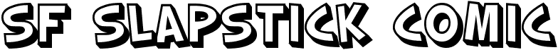 preview image of the SF Slapstick Comic font