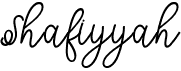 preview image of the Shafiyyah font