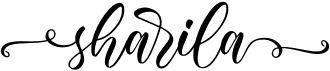 preview image of the Sharila font