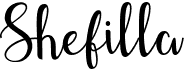 preview image of the Shefilla font