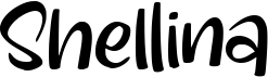 preview image of the Shellina font