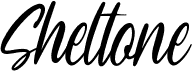 preview image of the Sheltone font