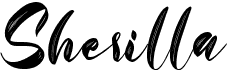 preview image of the Sherilla font