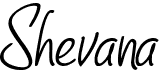 preview image of the Shevana font