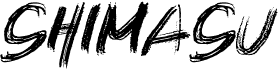 preview image of the Shimasu font