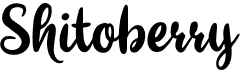 preview image of the Shitoberry font