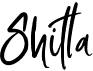 preview image of the Shitta font