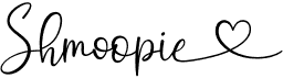preview image of the Shmoopie font