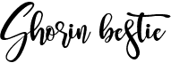 preview image of the Shorin bestie font