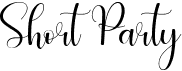 preview image of the Short Party font