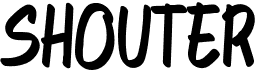 preview image of the Shouter font