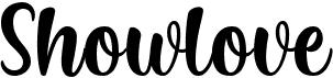 preview image of the Showlove font