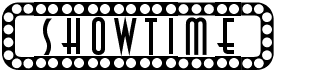 preview image of the Showtime font