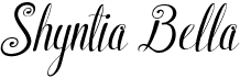preview image of the Shyntia Bella font