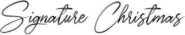 preview image of the Signature Christmas font