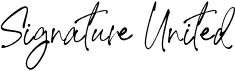preview image of the Signature United font