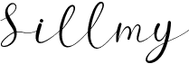 preview image of the Sillmy font