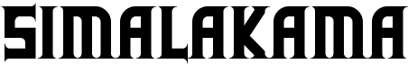 preview image of the Simalakama font