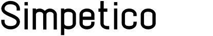 preview image of the Simpetico font
